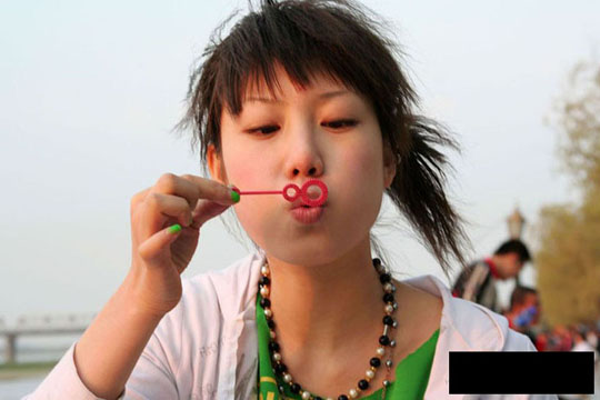【外人】中国人の童顔ロリ顔美少女の张筱雨（チャンシャオユー）がおっぱいとおまんこ晒すポルノ画像 289
