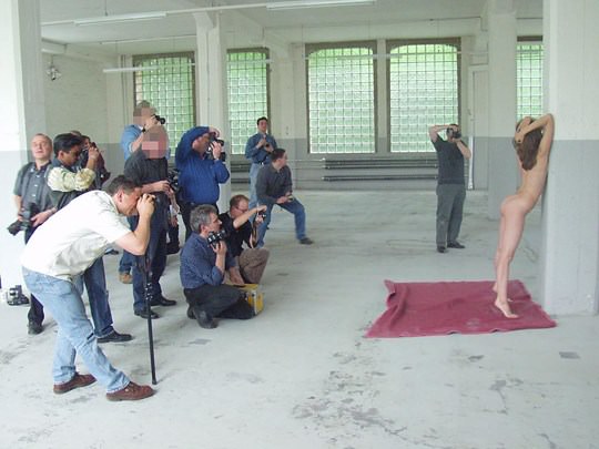 【外人】素人の激カワヌードモデルが街中至る所で裸になる野外露出ポルノ画像その3 66